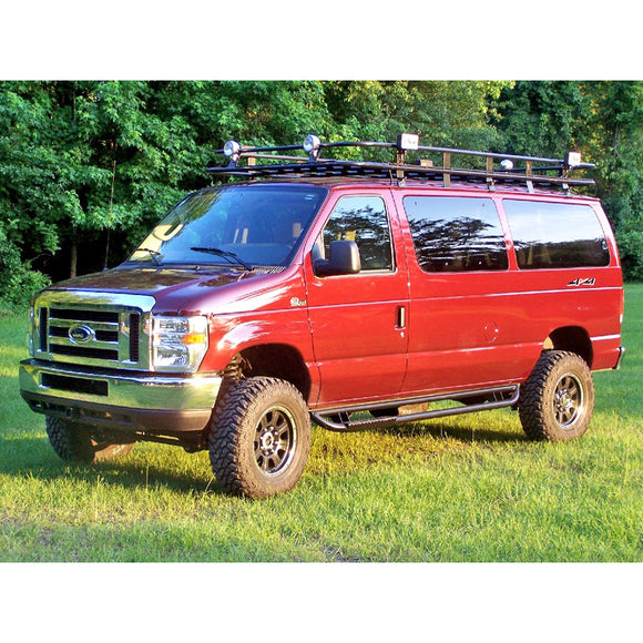 Aluminess 210027 Nerf Bars for Ford Econoline Van 1992-2014