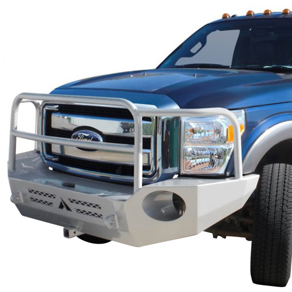 Aluminess 210046 Front Bumper with Brush Guard for Dodge Ram 2500/3500 2006-2009