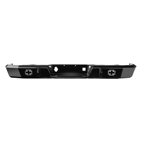 Iron Cross 21-405-92-MB Rear Bumper for Ford Van E150/E250/E350/E450 1992-2007 - Matte Black