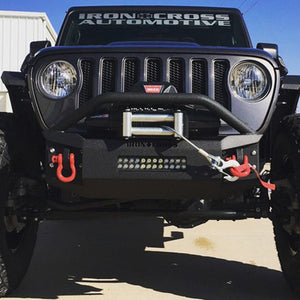 Iron Cross GP-1202 Full Size Front Bumper with Bar for Jeep Wrangler JL 2018-2019