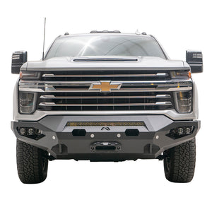 Fab Fours CH20-X4951-1 Matrix Front Bumper with No Guard for Chevy Silverado 2500 HD/3500 HD 2020