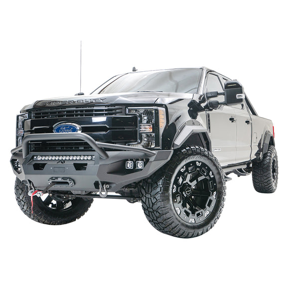 Fab Fours FS17-X4162-1 Matrix Front Bumper with Pre-Runner Guard for Ford F250/F350 2017-2020