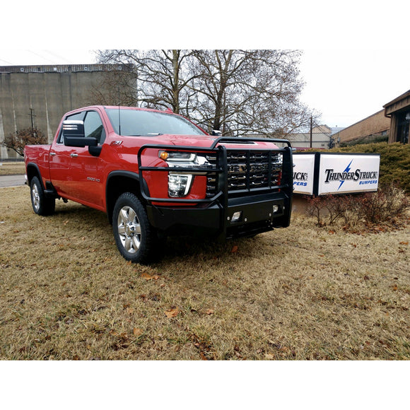 Thunderstruck CHD20-200PA-CA Elite Front Bumper with Sensor Holes for Chevy Silverado 2500 HD/3500 HD 2020