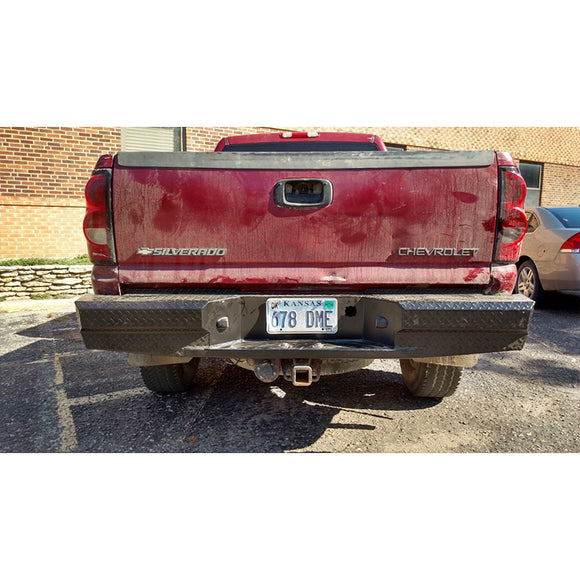 Thunderstruck CHLD03-300 Premium Rear Bumper with Sensor Holes for Chevy Silverado 1500/1500 HD 2001-2006