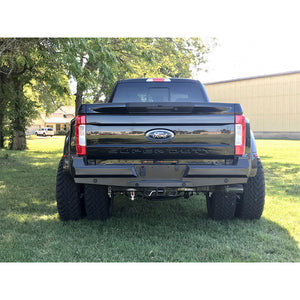 Thunderstruck FSD17-300 Premium Rear Bumper with Sensor Holes for Ford F250/F350/F450/F550 2017-2020